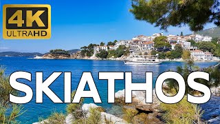 SKIATHOS Greece ► Top Best Beaches and Things to Do 4K ► [upl. by Lillith]