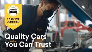 CARSOME Certified feat ERIC CANTONA — Quality Cars You Can Trust [upl. by Eillor515]