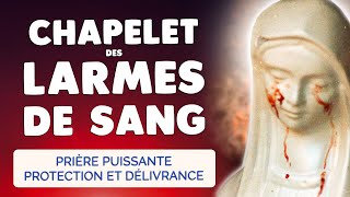 🙏 Chapelet des LARMES de SANG de la Vierge Marie Très Puissante Prière [upl. by Floria246]