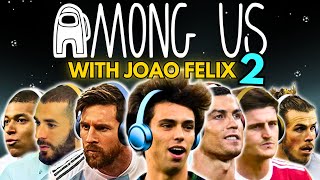 Messi amp Ronaldo play AMONG US with João Félix 2 [upl. by Orme]