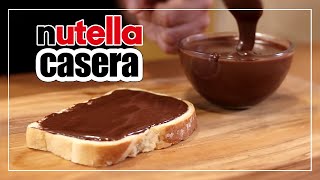 NUTELLA CASERA Fácil y Económica  Receta IMBATIBLE [upl. by Telimay604]