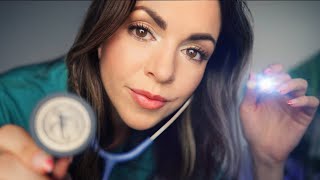 ASMR Doctor VERY Detailed Medical Examination ♡ Up Close ASMR Triggers [upl. by Weidner]