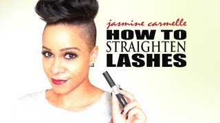 How to Straighten Lashes [upl. by Crelin]