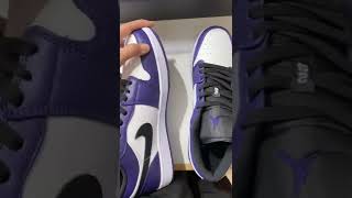 Air Jordan 1 Low Court Purple size 713 on sale [upl. by Heisser]