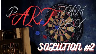 Partum Artifex Dart board solution  secret  puzzlegame horrorgaming  walkthrough trending [upl. by Savick]