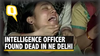 Family Mourns Death of IB Officer Allegedly in Delhi Violence  The Quint [upl. by Shriner]