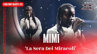 Mimì  La Sera Dei Miracoli  Esibizione Quarto Live  X Factor 2024 [upl. by Beth72]