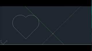 How to draw a simple perfect Love Heart symbol [upl. by Leroj]