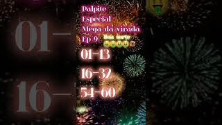 Palpite Especial Mega da virada 20242025 EP 9 [upl. by Uzzia201]