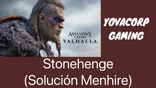 Assassins Creed Valhalla  Stonehenge Menhire Solucion Hampshire [upl. by Eph525]