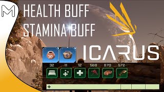 Icarus Tips  Tutorial  Health  Stamina Buff Paste [upl. by Yazbak]