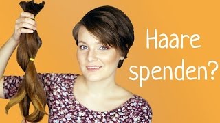 Haare spenden  Glück verschenken [upl. by Liman]