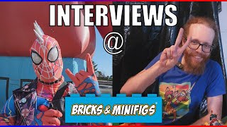 Bricks amp Minifigs INTERVIEWS vlog lego interview bricksandminifigs [upl. by Eidnak]