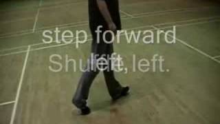 Linedance basic steps  Shuffles [upl. by Ailefo]