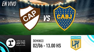 PLATENSE VS BOCA  EN VIVO  LIGA PROFESIONAL [upl. by Strong]