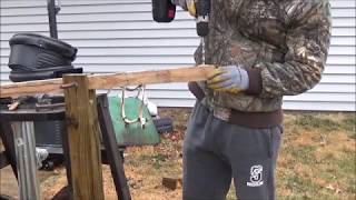 How to Make a Foot Powered Power hammer Treadle HammerSeesaw [upl. by Hiroshi771]