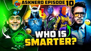 LOKI is Smarter than Iron Man  amp 7 more Questions Answered  AskNerd Ep 10 Loki Special [upl. by Lenoil]