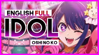 【mew】 quotIDOLquot FULL English YOASOBI ║ Oshi no Ko OP ║ ENGLISH Cover amp Lyrics [upl. by Festatus]