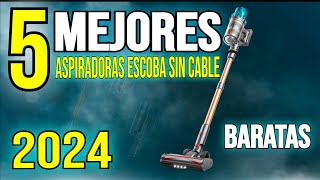 🥇💡 Las 5 MEJORES aspiradoras escoba sin cable BARATAS 2024 ✅ CalidadPrecio EconomicAs y buenAs [upl. by Elfreda]