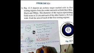 Area Related to Circles  Class 10  NCERT  Ex 121  Q 3 [upl. by Aleyak]