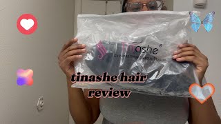 tinashe hair review [upl. by Airdnaed465]