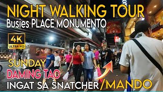 NIGHT WALKING TOUR AT GRACE MONUMENTO CALOOCAN CITYwalkingtour [upl. by Chilson346]