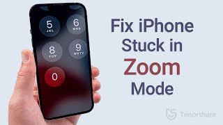 How to Fix iPhone Stuck in Zoom Mode 2022 5 Ways [upl. by Evannia]