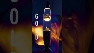 Gold Metallic Magma Motion Lamp [upl. by Anoet405]