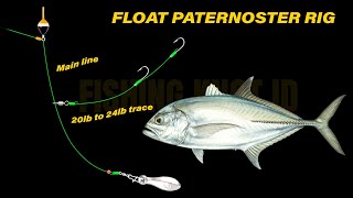 Float paternoster rig  how to tie a paternoster rig YOU MUST KNOW THIS [upl. by Relyt427]