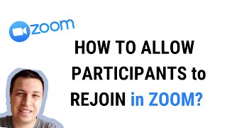 How to ALLOW REMOVED participants to REJOIN ZOOM meeting [upl. by Ilrebmik]