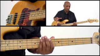 50 RampB Bass Grooves  42  Bass Guitar Lesson  Andrew Ford [upl. by Putnem]