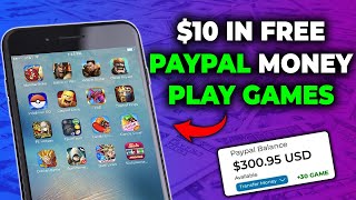 Earn 10 Free PayPal Money  Get Paid to Play Games  Make Money Online Playing Games [upl. by Yerocal]