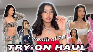 EVERYTHING I GOT IN PR AS A CONTENT CREATOR 😱 [upl. by Laehpar411]