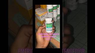 Emtricitabine and Tenofovir Disoproxil Fumarate Antiretroviral medication HIV [upl. by Einahpad]