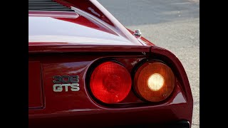 1978 Ferrari GTS Rosso Rubino with beige walk around [upl. by Soni]