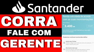 ♨️SANTANDER URGENTECORRE NA SUA AGÊNCIA♨️ [upl. by Yennek]