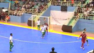 FUTSAL 21 11 2011 SEA GAMES 2011 [upl. by Leunamme]