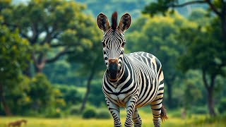 Zebra Animal in the Wild  Stunning Footage You Wont Believe  Wild Animals animals [upl. by Irakab]