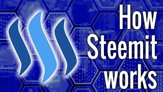 How Steemit Works Where Does The Money Come From Blockchain Explanation [upl. by Sheepshanks156]