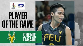 Chenie Tagaod DELIVERS 21 POINTS for FEU vs UE 💪🏾  UAAP SEASON 86 WOMEN’S VOLLEYBALL [upl. by Pierre]