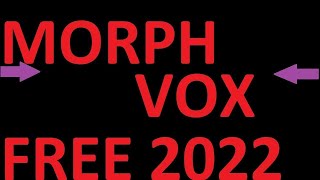 MorphVOX Pro Crack 6432 bit Install Tutorial Free Download [upl. by Aspia950]