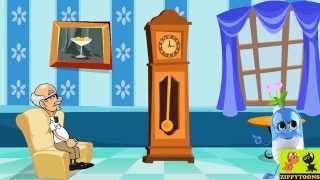 My Grandfathers Clock  Nursery Rhyme With Lyrics [upl. by Innus]