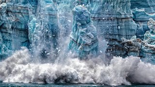 Most Awesome Glacier Calving and Tsunami Wave Compilation 3 [upl. by Sami]