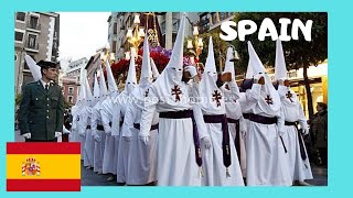 Malaga Witnessing Easter Holy Week Semana Santa religious procession [upl. by Eillah445]