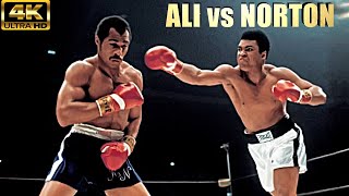 Muhammad Ali vs Ken Norton  LEGENDARY Boxing Fight  4K Ultra HD [upl. by Ylsel963]