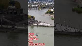 A drone tour of the Rhine River from Koblenz viral trending shorts travel [upl. by Adim532]