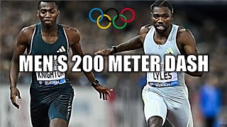 Noah Lyles VS Erriyon Knighton  Mens 200 Meters  2024 Olympic Trials Preview [upl. by Armelda333]