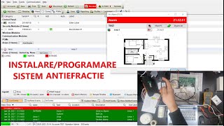 Sfaturi pentru instalare programare sistem de alarma PARADOX cu senzori wireless si senzori pe fir [upl. by Izaak914]