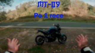 MOTOVLOG 5  MT09 PO 1 ROCE  DOPLŇKY  DOJMY [upl. by Htevi404]