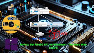 How to Set Grub2 EFI on Windows  The Easy Way 2024 [upl. by Stoddard871]